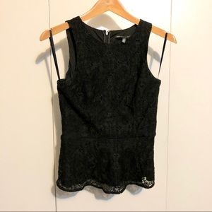 WHITE HOUSE BLACK MARKET BLACK BLOUSE